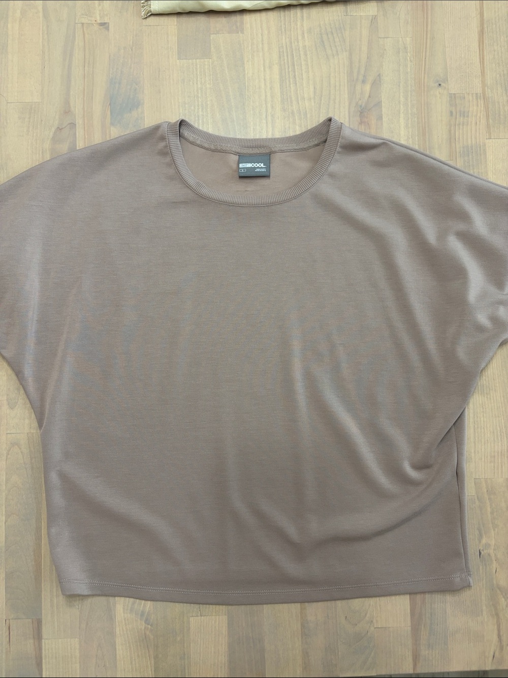 32 Degrees Short Sleeve Tan top